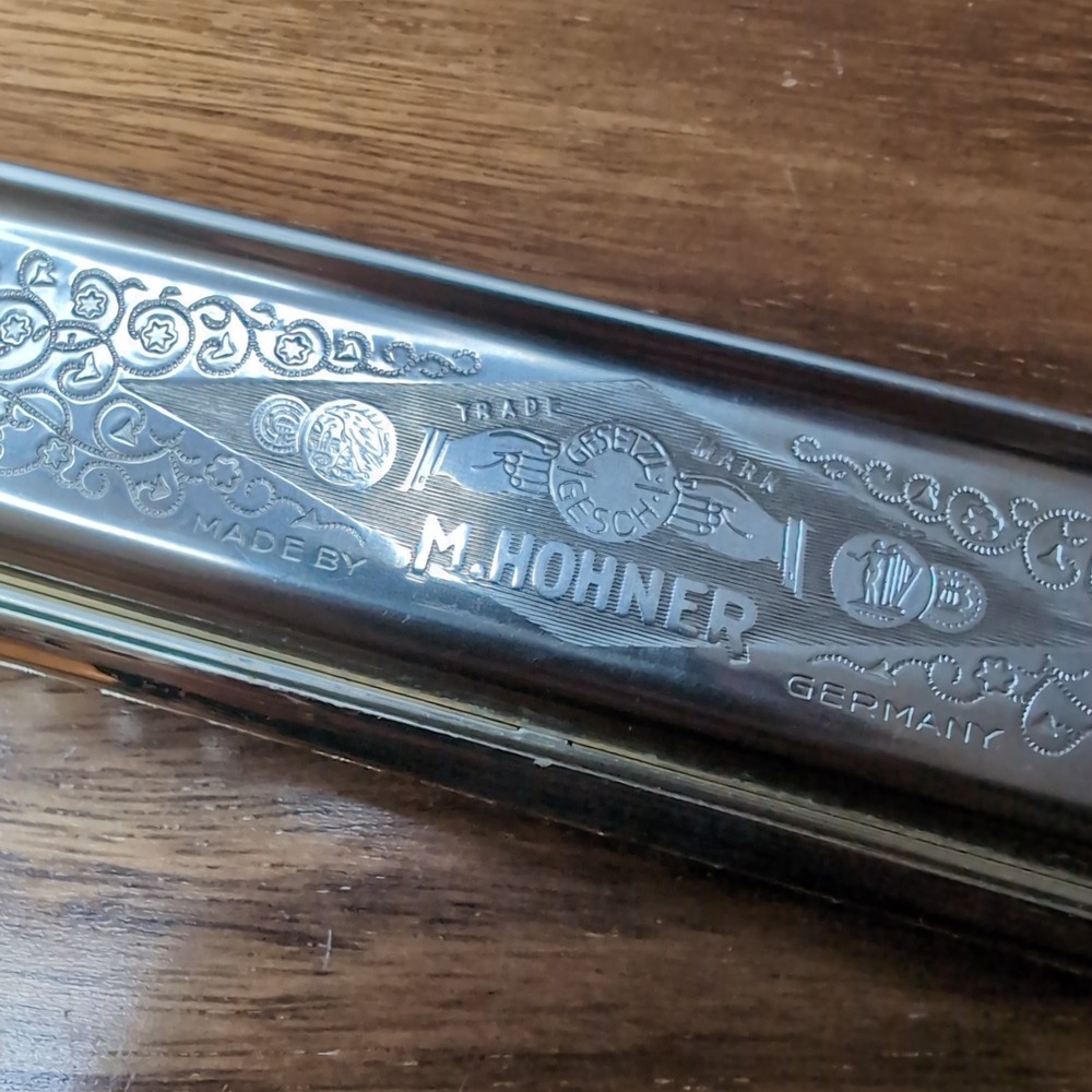 Vintage M. Hohner Chromonica 270 Chromatic Harmonica Key of C Germany with Case